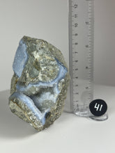 Load image into Gallery viewer, Blue Lace Agate Chalcedony Druzy Rough Raw
