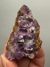 Load image into Gallery viewer, Premium Hematite-Phantom Deep Magenta Ametrine Cluster | Deccan Traps, India | Collector Mineral Specimen

