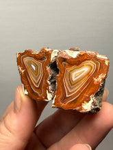 Load image into Gallery viewer, Premium Sumatra Agate Pair (Banded Chalcedony) Display Specimen | Indonesia

