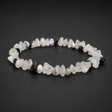 Load image into Gallery viewer, BRACELET Tourmalinated Quartz - Nugget
