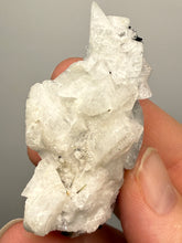 Load image into Gallery viewer, Dark Green Cap Stak Nala Tourmaline on Cleavelandite Matrix – Haramosh Mountains, Pakistan
