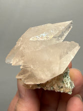 Load image into Gallery viewer, Premium Double Terminated Scalenohedral Pink Calcite with Pyrite | Leiping Mine, Guiyang County, Chenzhou, Hunan, China
