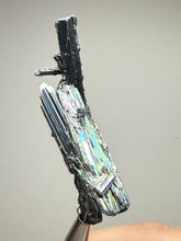 Load image into Gallery viewer, Iridescent Stibnite Crystal Specimen | Raw Antimonite Crystal
