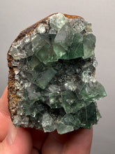 Load image into Gallery viewer, Rare Tenebrescent Color-Changing Cubic Fluorite | Hidden Forest Pocket — Diana Maria Mine, Frosterley, Weardale, County Durham, England
