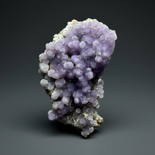 Load image into Gallery viewer, Indonesian Grape Agate (Radial Spray Terminated Quartz) Display Specimen | Mamuju, West Sulawesi, Indonesia
