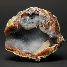 Load image into Gallery viewer, “Goblin Chalcedony” Pink &amp; Orange Druzy Botryoidal Stalactites — Tichka Massif, High Atlas, Morocco
