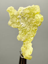 Load image into Gallery viewer, Vibrant Yellow Brucite Thumbnail Mineral Specimen | Collector Crystal from Killa Saifullah District in Balochistan Province, Pakistan
