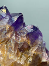 Load image into Gallery viewer, Premium Hematite-Phantom Deep Magenta Ametrine Cluster | Deccan Traps, India | Collector Mineral Specimen
