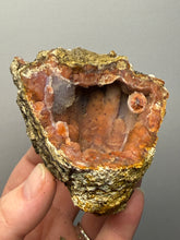 Load image into Gallery viewer, “Goblin Chalcedony” Pink &amp; Orange Druzy Botryoidal Stalactites — Tichka Massif, High Atlas, Morocco
