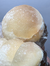 Load image into Gallery viewer, Rare Botryoidal Yellow Fluorite on Quartz Matrix  Collector Mineral Specimen – Maharashtra, India
