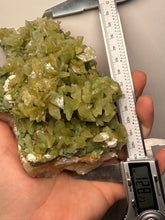 Load image into Gallery viewer, High-Grade Green Heulandite on Peach Stilbite Crystal Cluster | Deccan Traps, Maharashtra, India | Collector Mineral Specimen
