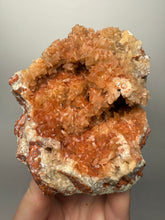 Load image into Gallery viewer, Orange Scalenohedral Calcite Cluster LARGE – Emery County, Utah Collector Mineral Specimen

