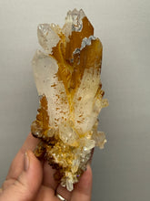 Load image into Gallery viewer, Golden Iron-Stained Himalayan Quartz Cluster | Pakistan | Collector Display Specimen
