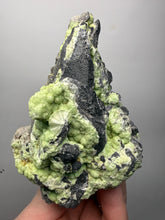 Load image into Gallery viewer, High-Grade Green Wavellite Collectors Specimen - Radiating Botryoidal Crystal Formation - Arkansas, USA
