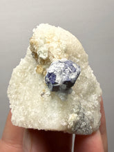 Load image into Gallery viewer, Afghan Lazurite Specimen | Deep Blue Lapis-Grade Crystal on Matrix | Collector Display Mineral
