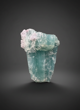 Load image into Gallery viewer, Light Blue Indicolite Mint Green Tourmaline – Pegmatite Mineral Specimen from Pakistan
