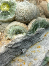 Load image into Gallery viewer, High-Grade Green Wavellite Collectors Specimen - Radiating Botryoidal Crystal Formation - Arkansas, USA
