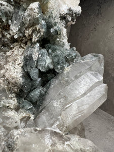 Himalayan Chlorite Quartz Cluster • Pakistan • XXXL