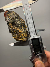 Load image into Gallery viewer, Naturally Faceted Zircon Crystal on Pegmatite–Biotite Matrix • Pakistan Mineral Specimen
