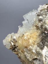 Load image into Gallery viewer, Premium Aquamarine with Mica on Matrix

Collector Mineral Specimen – Nagar Valley, Pakistan
