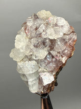 Load image into Gallery viewer, Lustrous Apophyllite over Red Heulandite (Zeolite Pocket) — Deccan Traps, Maharashtra, India
