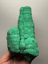 Load image into Gallery viewer, 6.4” High-Grade Malachite Stalactite “Cave” Formation | DR Congo | Mineral Collector Specimen
