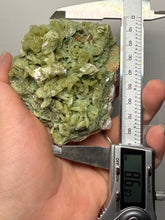 Load image into Gallery viewer, High-Grade Green Heulandite on Peach Stilbite Crystal Cluster | Deccan Traps, Maharashtra, India | Collector Mineral Specimen
