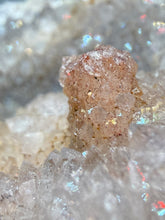 Load image into Gallery viewer, Natural Botryoidal Goethite on Druzy Amethyst Cluster | Collector Mineral Specimen | Morocco
