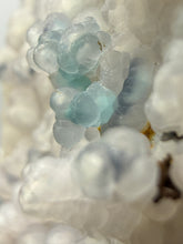 Load image into Gallery viewer, Blue-Green Chrysocolla in Botryoidal Chalcedony Cabinet Specimen | Indonesia
