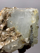 Load image into Gallery viewer, Premium Aquamarine with Mica on Matrix  Collector Mineral Specimen – Nagar Valley, Pakistan

