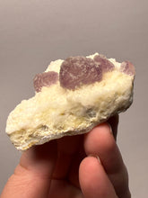 Load image into Gallery viewer, Etched Botryoidal Lavender Fluorite on Quartz Matrix  Collector Mineral Specimen — Hunan, China
