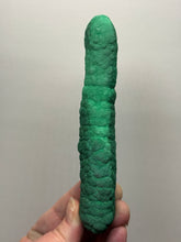 Load image into Gallery viewer, 5.7” High-Grade Malachite Stalactite “Cave” Formation | DR Congo | Mineral Collector Specimen

