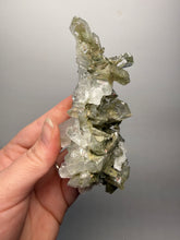 Load image into Gallery viewer, Chlorite-Included Quartz Cluster (Green Phantom Quartz) | Double Sided | Pakistan Mineral Specimen
