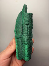 Load image into Gallery viewer, 6”+ Triple Malachite Stalactite — Botryoidal “Cave” Formation | DR Congo  | Collector Mineral Specimen
