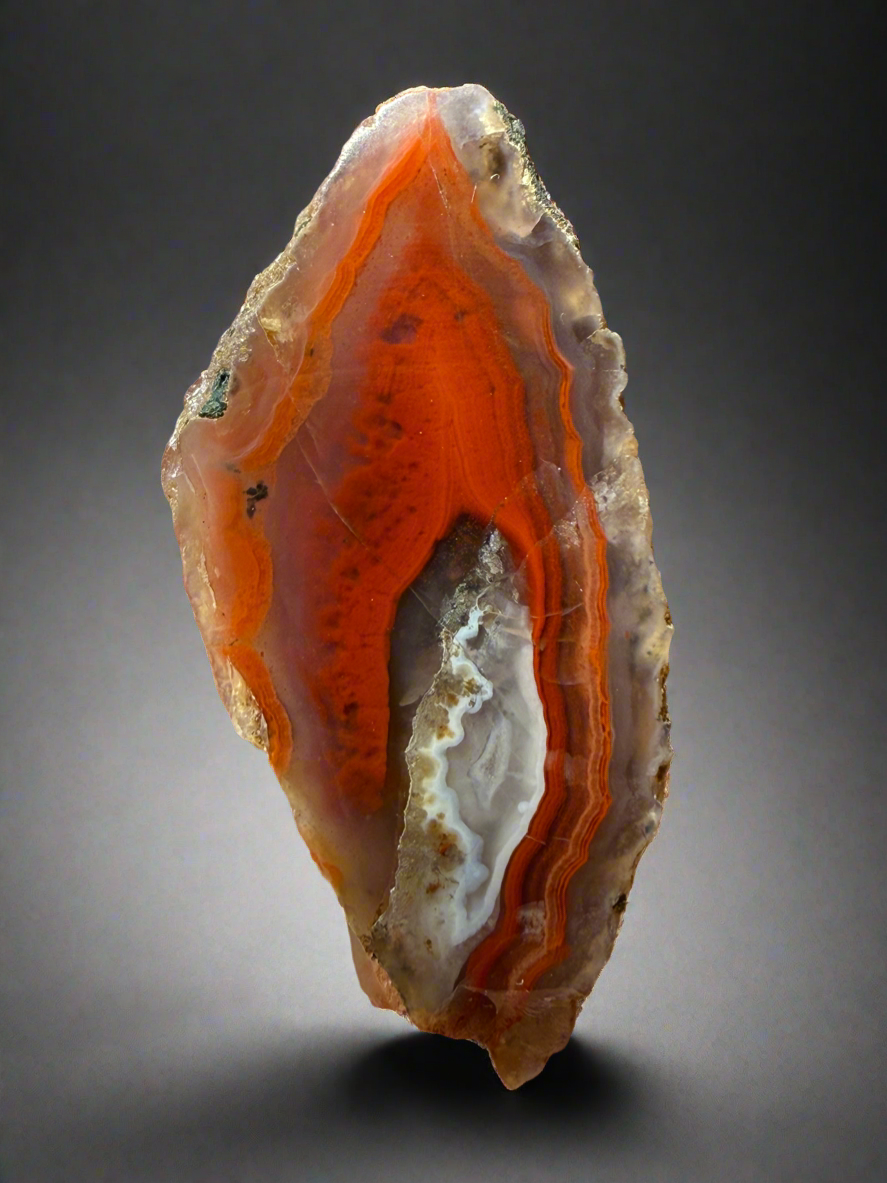 Rare Moroccan Red & Purple Agate Collected by Indigenous Nomads | Ancient Beauty from the Sahara