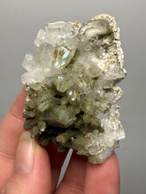 Load image into Gallery viewer, Chlorite-Included Quartz Cluster (Green Phantom Quartz) | Pakistan Mineral Specimen
