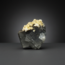Load image into Gallery viewer, Isometric Fluorite &amp; Scalenohedral Calcite Specimen | Pakistan Mineral Collector Display Piece
