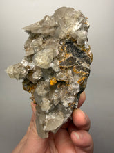 Load image into Gallery viewer, Silvery Bladed “Rose” Calcite Cluster – Yaogangxian Mine, Hunan, China

