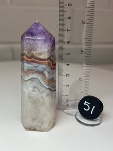 Amethyst and Agate Obelisk Tower