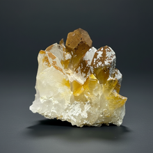 Load image into Gallery viewer, Golden Iron-Stained Himalayan Quartz Cluster | Pakistan | Collector Display Specimen
