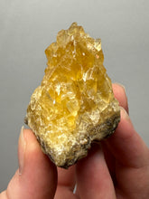 Load image into Gallery viewer, Golden Glow Calcite Cluster | Maharashtra, India

