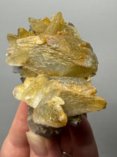 Load image into Gallery viewer, Isometric Fluorite &amp; Scalenohedral Calcite Specimen | Pakistan Mineral Collector Display Piece
