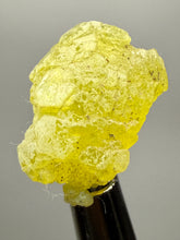 Load image into Gallery viewer, Vibrant Yellow Brucite Thumbnail Mineral Specimen | Collector Crystal from Killa Saifullah District in Balochistan Province, Pakistan
