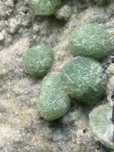 Load image into Gallery viewer, High-Grade Green Wavellite Collectors Specimen - Radiating Botryoidal Crystal Formation - Arkansas, USA

