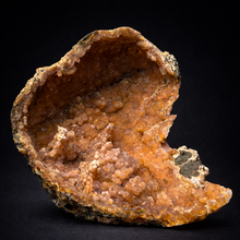 Load image into Gallery viewer, “Goblin Chalcedony” Pink &amp; Orange Druzy Botryoidal Stalactites — Tichka Massif, High Atlas, Morocco
