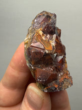 Load image into Gallery viewer, Premium Hematite-Phantom Deep Magenta Ametrine Cluster | Deccan Traps, India | Collector Mineral Specimen

