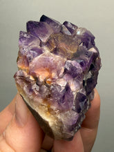 Load image into Gallery viewer, Premium Hematite-Phantom Deep Magenta Ametrine Cluster | Deccan Traps, India | Collector Mineral Specimen
