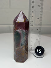 Load image into Gallery viewer, Candy Forest Jasper Obelisk Tower
