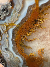 Load image into Gallery viewer, Rare Moroccan Orange Plume Carnelian Agate Collected by Indigenous Nomads | Ancient Beauty from the Sahara
