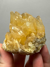 Load image into Gallery viewer, Golden Glow Calcite Cluster | Maharashtra, India
